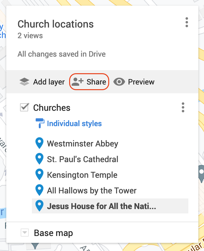 Share button