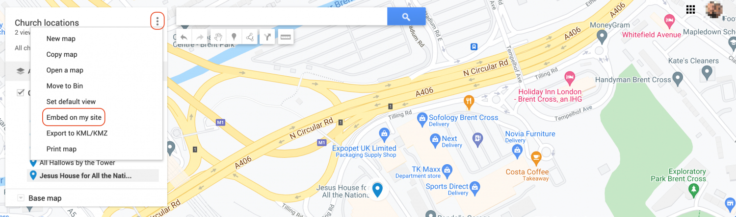 Embed my map